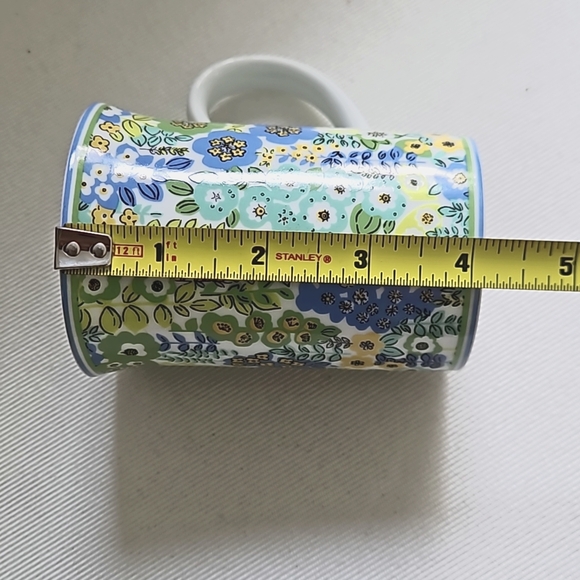 VERA BRADLEY Mug English Meadow Floral Design Retired 2011 8 Oz - Picture 7 of 7